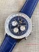 2017 Knockoff Breitling Navitimer Watch  White Sub-dials Blue Leather (2)_th.jpg